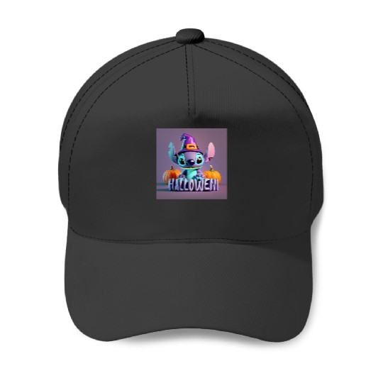 Discover 3D Cute Purple And Blue Disneys Stitch 7396 Baseball Caps