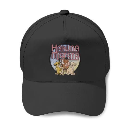 Disneyss Lion King Retro Hakuna Matata Simba And Friends Baseball Caps