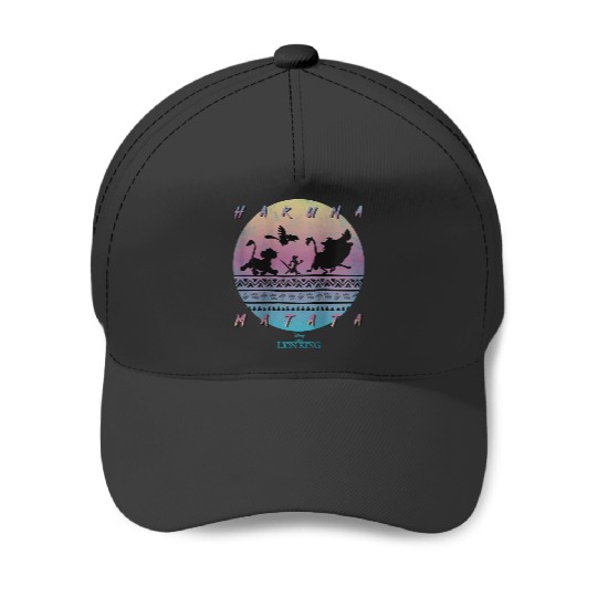 Disneyss The Lion King Hakuna Matata 90s Circle Baseball Caps