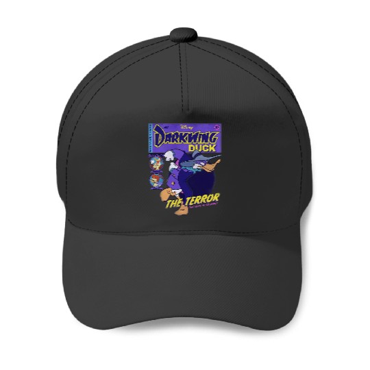 Discover Disney Darkwing Duck blacks Fit Crew Neck Adult Short Sleeve Baseball Caps