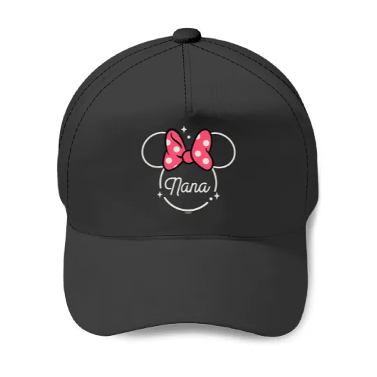Disney Minnie Mouse Nana Grandma Icon Magic Mothers Day Baseball Caps