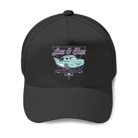 Discover Disney And Pixars Cars Flo Low Slow At Flos V8 Caf Baseball Caps
