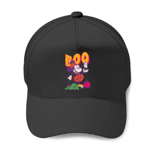 Discover Disney Mickey Mouse In Costume Spooky Cute Boo Halloween 2024 Baseball Caps