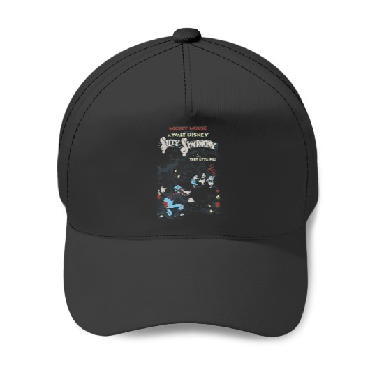 Discover Disney Silly Symphonies Present The Three Little Pigs Retro Baseball Caps