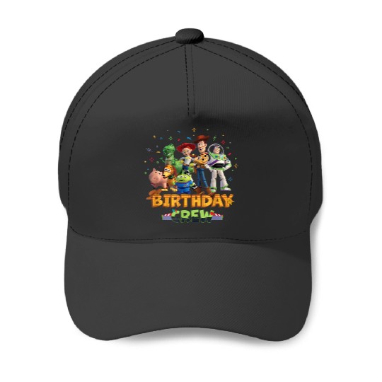 Discover Disney And Pixars Toy Story Birthday Crew Party Matching Baseball Caps