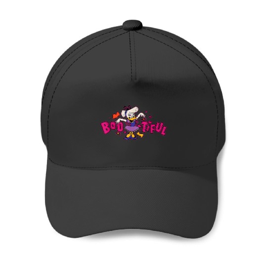 Disneyss Daisy Duck In Costume Boo tiful Spooky Cute Halloween Baseball Caps