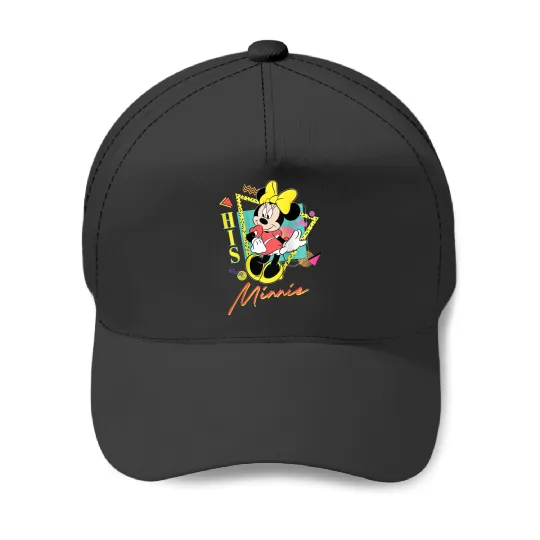 Discover Disney Minnie Mouse 90s Couples Matching His Minnie Baseball Caps