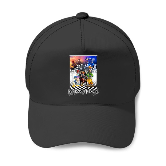 Disneyss Kingdom Hearts Throne Baseball Caps
