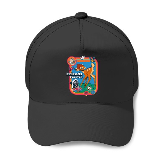 Discover Disney Bambi Friends Forever Vintages Baseball Caps