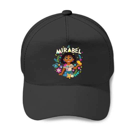 Discover Disney Encanto Mirabel Madrigal Floral Baseball Caps