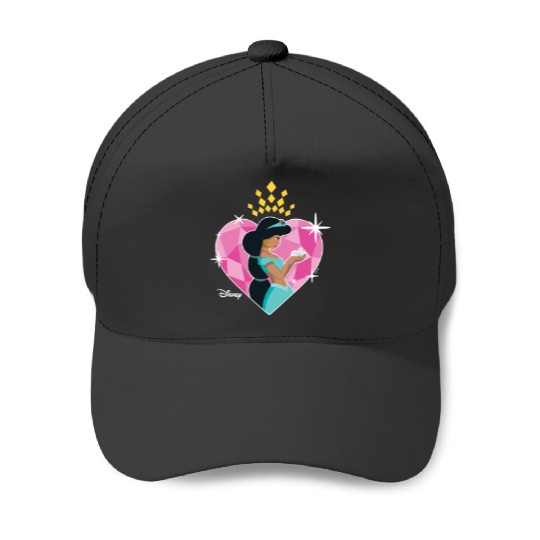 Disneyss Princess Jasmine Heart Baseball Caps