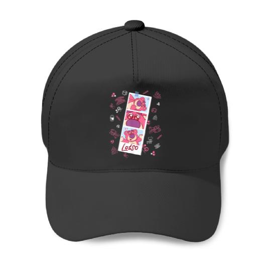 Disney And Pixars Toy Story Lotso Fluffy Cute Photo Strip Baseball Caps