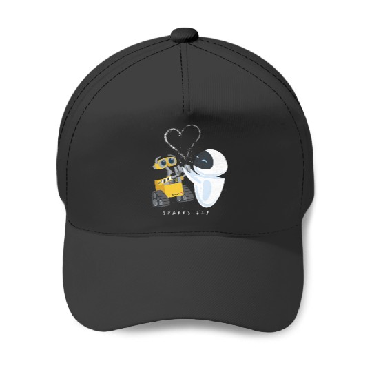 Disney Pixar Wall-E Eve Heart Sparks Fly Baseball Caps