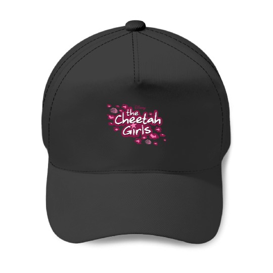 Disney Channel The Cheetah Girls Logo Pink Animal Print Baseball Caps
