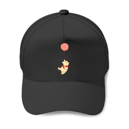 Disney Winnie The Pooh Balloon Flight Corner Picture Baseball Caps