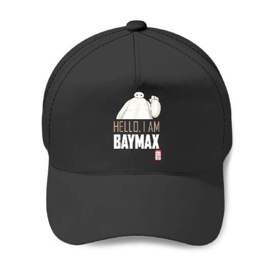 Disneyss Big Hero 6 Tv Series Baymax Hello Graphic Baseball Caps