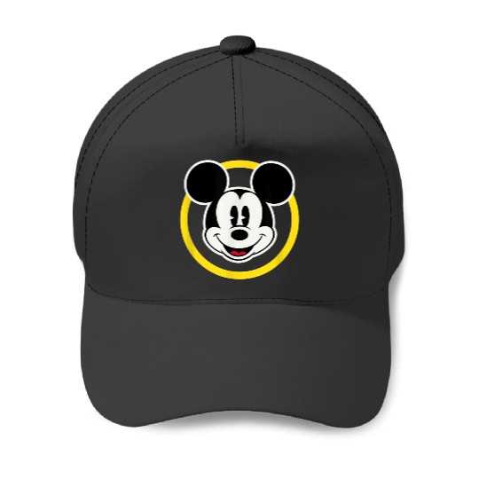 Amazon Essentials Disney Smiling Mickey in Yello Baseball Caps
