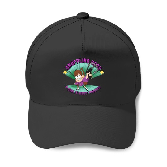 Discover Disney Gravity Falls Mabel Pines Grappling Hook Baseball Caps