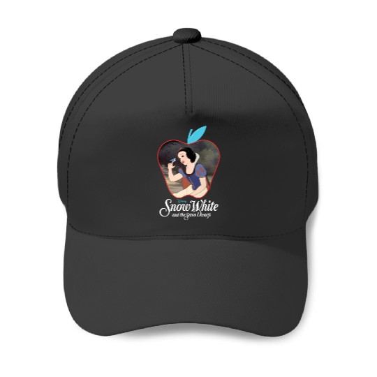 Disney Princess - Snow White Apple Silhouette Baseball Caps