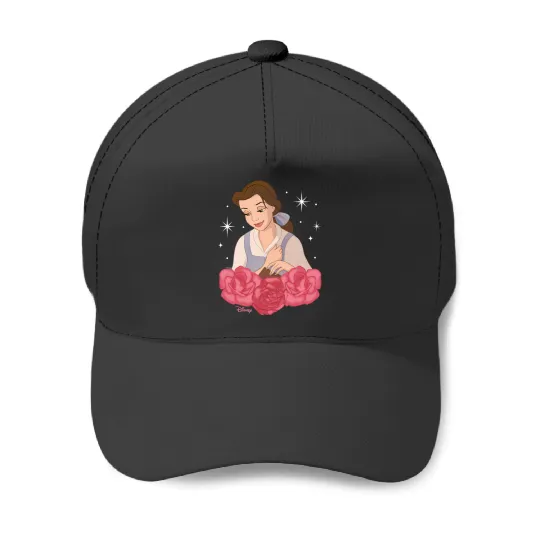 Disney Princess - Belle Beauty And The Beast Roses Baseball Caps