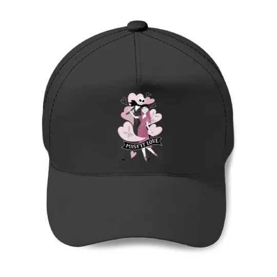 Discover Disney The Nightmare Before Christmas Valentines Misfit Love Baseball Caps