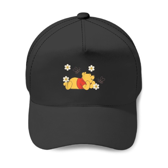 Disney Winnie The Pooh In Nature With Bees Flora Baseball Caps