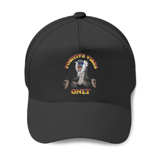 Disney Lion King Rafiki Positive Vibes Meditatio Baseball Caps