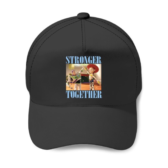 Discover Disney Pixar Toy Story Buzz & Jessie Stronger Together Baseball Caps