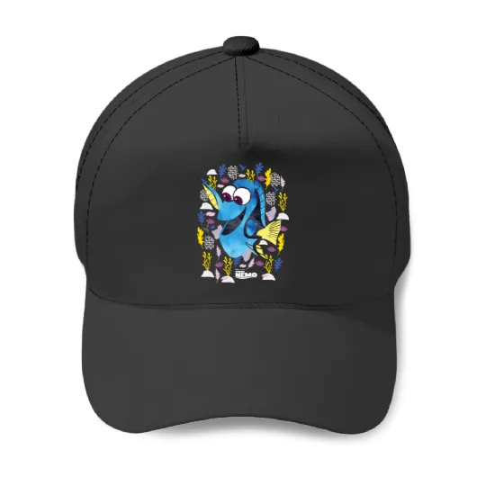 Disneyss Pixars Finding Nemo Dory Just Keep Swimming Baseball Caps