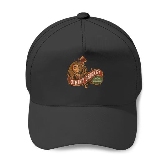 Disneyss Pinocchio Jiminy Cricket High Moral Standards Baseball Caps