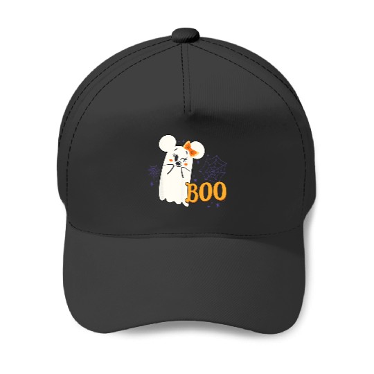 Disney Minnie Mouse Cute Little  Boo Halloween Baseball Caps