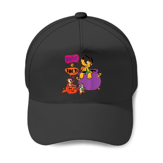 Disney Pluto And Chip N Dale Nutty For Treats Halloween 2024 Baseball Caps