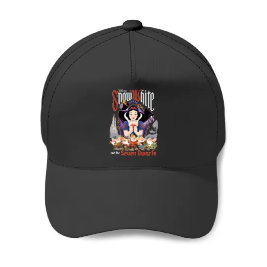 Retro Disney Snow White And The Seven Dwarfs Baseball Caps, Disney Snow White Baseball Caps