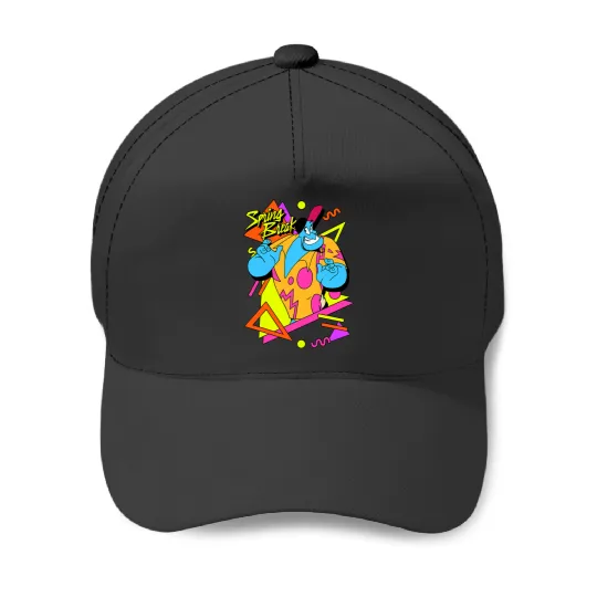 disney aladdin genie 90s style Baseball Caps