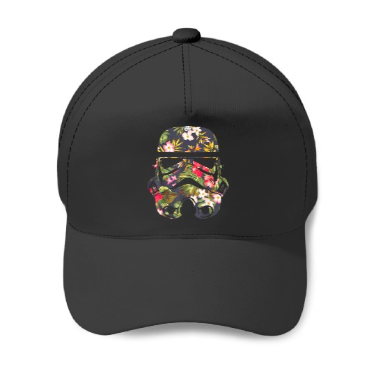Star Warss Tropical Stormtrooper Floral Print Disneyss+ Baseball Caps