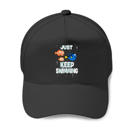 Disneyss Pixars Finding Dory Just Keep Swimming Clown Fish Crew Baseball Caps