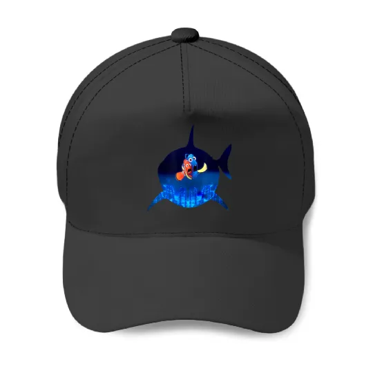 Disneyss Pixars Finding Nemo Marlin Dory Bruce Silhouette Baseball Caps