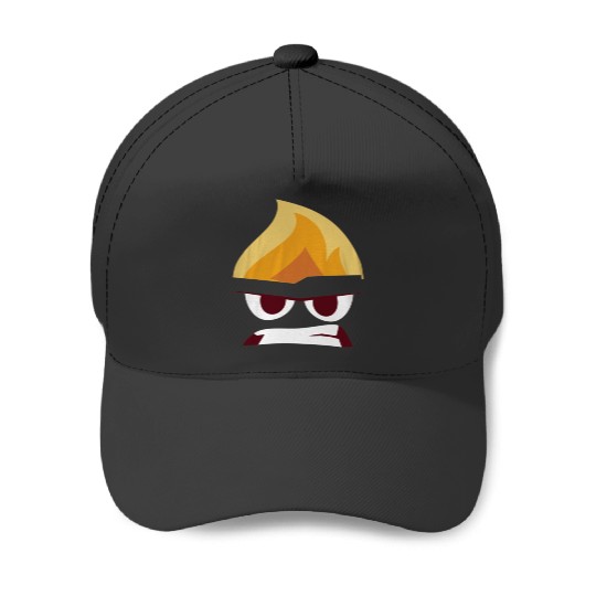 Disney Pixar Inside Out Angry Face Halloween Baseball Caps