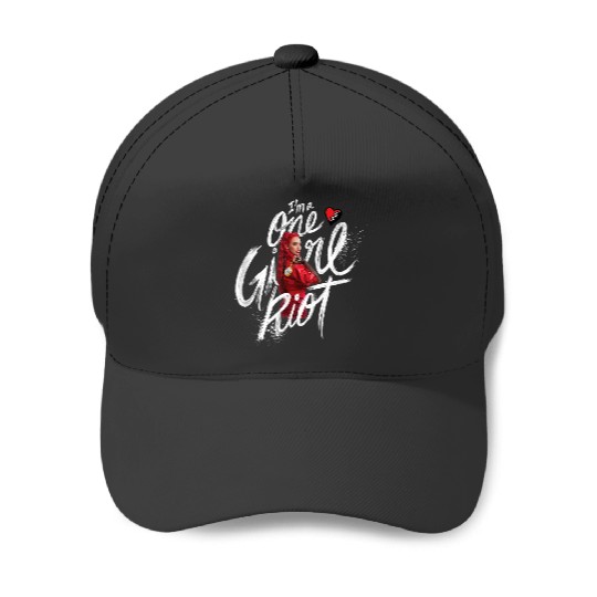 Disney Descendants The Rise Of Red I'm A One Girl Riot Red Baseball Caps