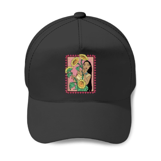 Disney Pocahontas Sunflowers Movie Still Baseball Caps