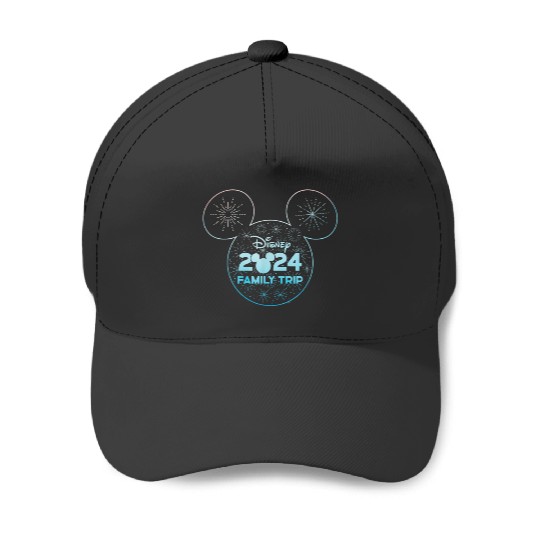 Disney Mickey Mouse Icon Fireworks Vacation Fami Baseball Caps