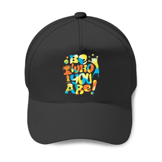Disney pixars Inside Out 2 Be Who You Are Joy Anxiety Baseball Caps