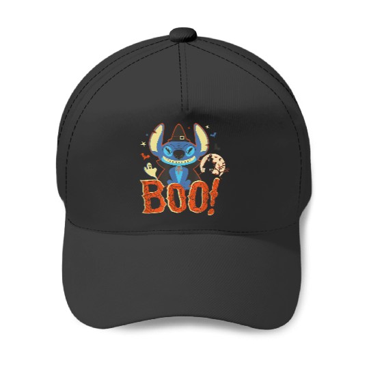 Disney Lilo & Stitch Halloween Stitch Costume Boo! Baseball Caps