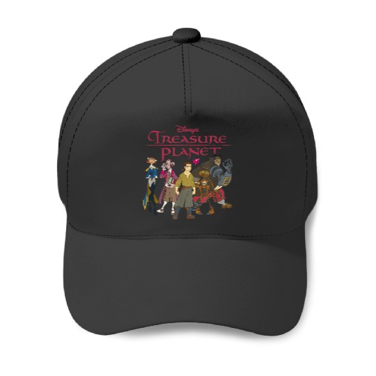 Disney Treasure Planet  Movie Poster Group Shot Baseball Caps