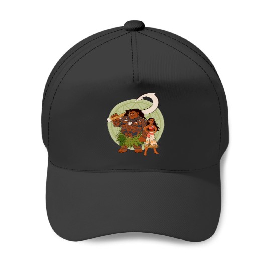Disney Moana and Maui Best Friends Adventure Together Baseball Caps