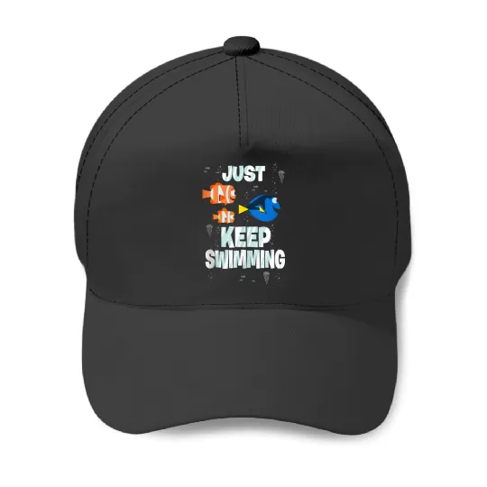 Disneyss Pixars Finding Dory Just Keep Swimming Baseball Caps