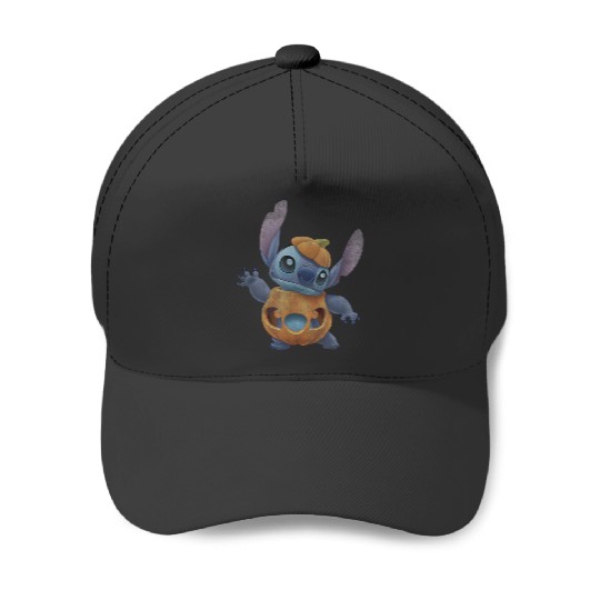 Discover Disney Lilo Stitch Halloween 2024 Candy Time Pumpkin Costume Baseball Caps