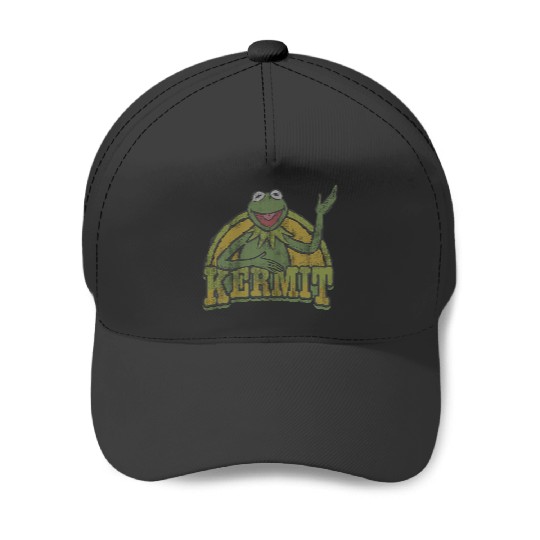 Disney The Muppets K the frog Smile Logo Baseball Caps