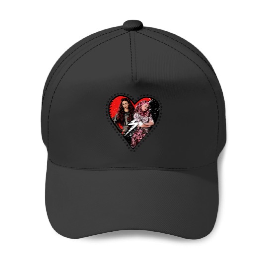 Disney Descendants The Rise Of Red Red & Bridget Heart Baseball Caps