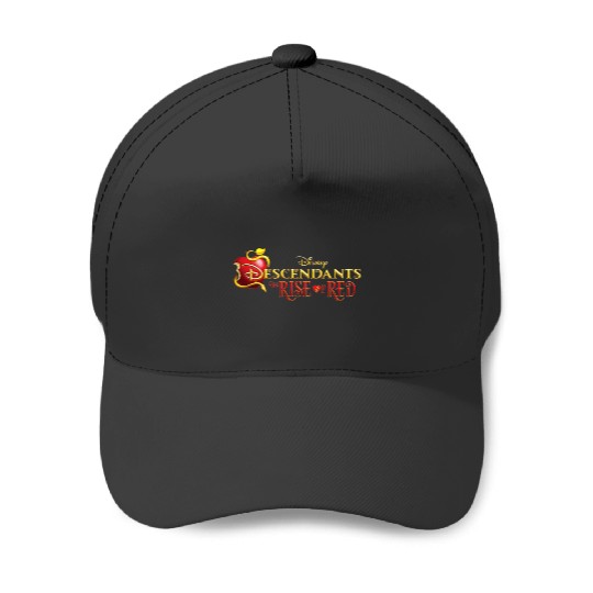 Disney Descendants 4 The Rise of Red  Movie Logo Baseball Caps
